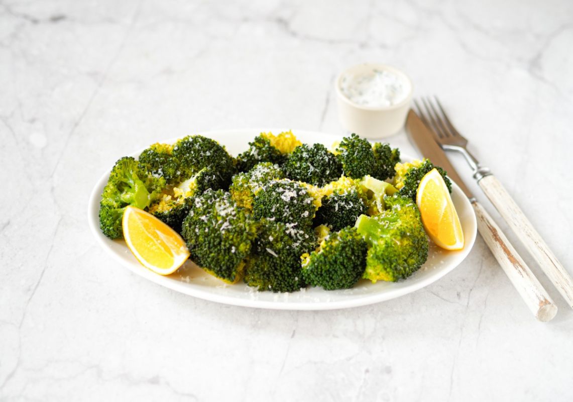 Капуста брокколи на пару: легко и вкусно