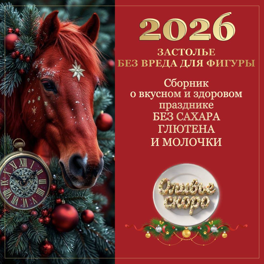 Стильные новогодние блюда без сахара, глютена и молочки