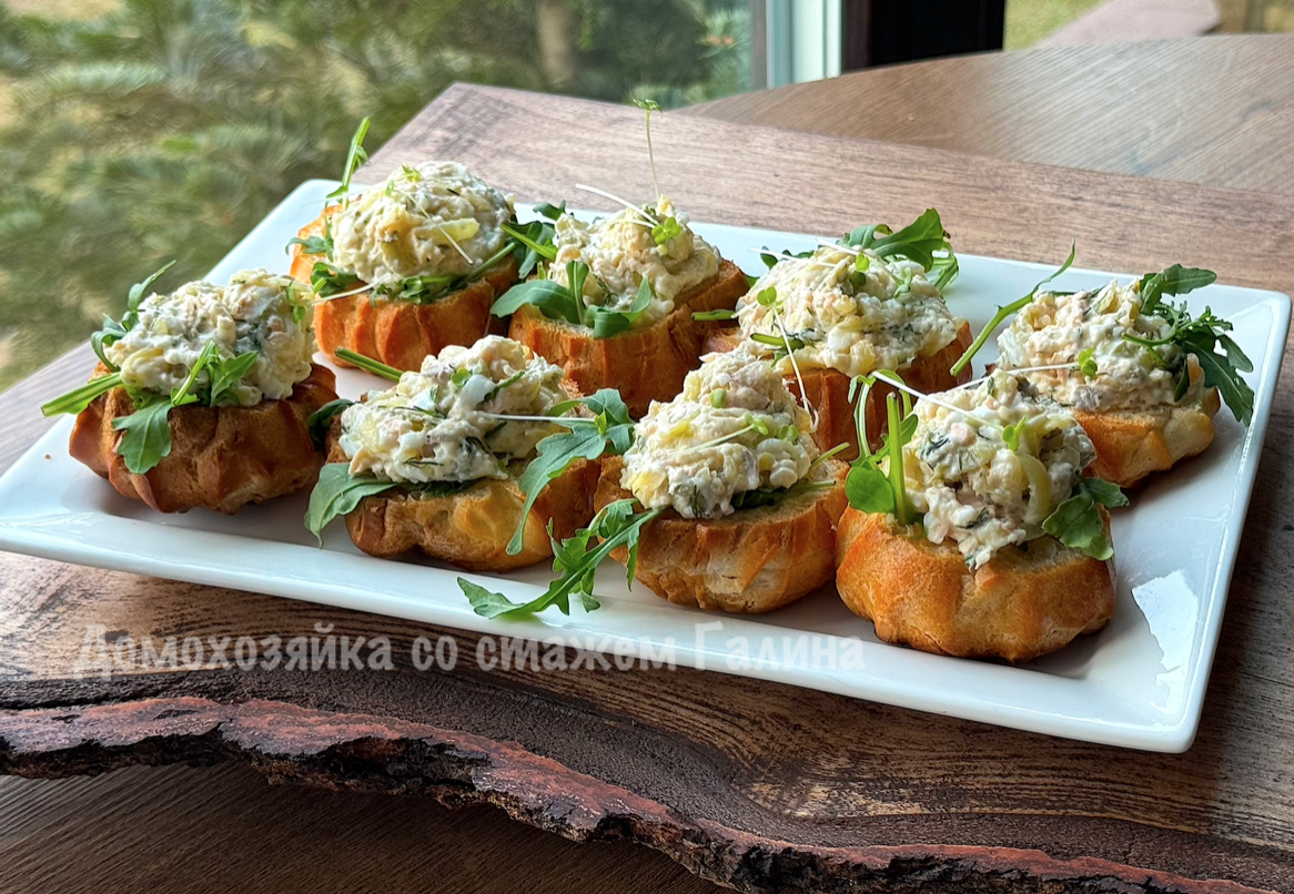 Профитроли: удивительная закуска с необычной начинкой