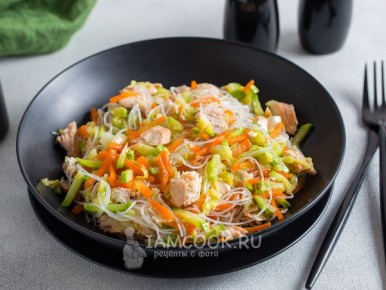 Летний ужин: быстрое и полезное блюдо из рыбы и овощей