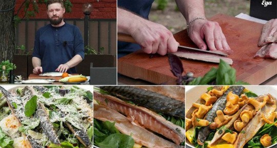 Секреты приготовления скумбрии на мангале: идеальное сочетание с лисичками