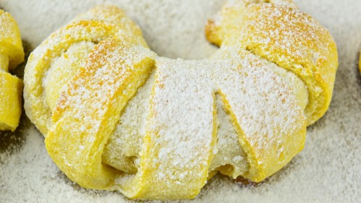 Вкуснейшие рогалики: легкий рецепт с творогом