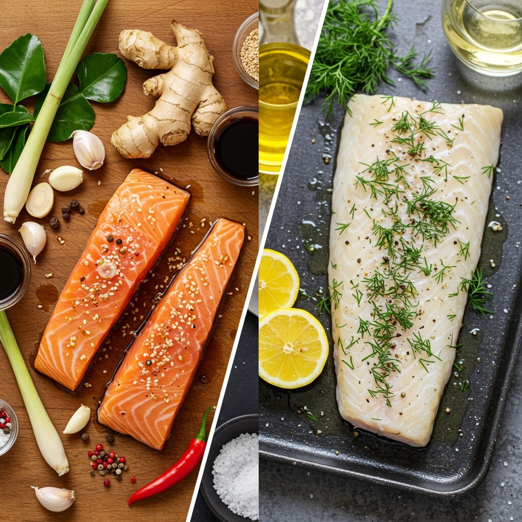 Маринады для рыбы: азиатская яркость против европейской элегантности