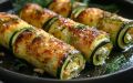 Летние рулетики: кабачки с творогом и мятой для легкого перекуса