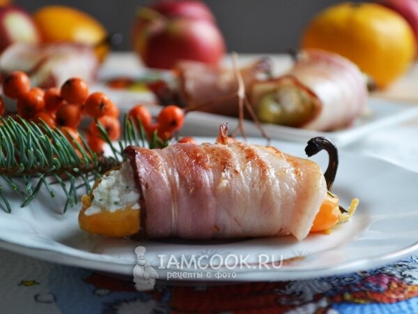 Необычная закуска из болгарского перца и бекона, которая удивит гостей
