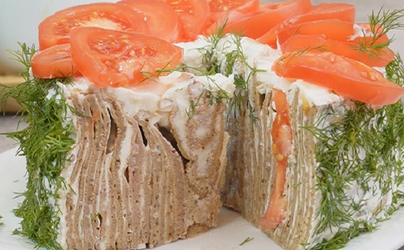 Закусочный торт из блинов: праздник вкуса и неожиданных сочетаний
