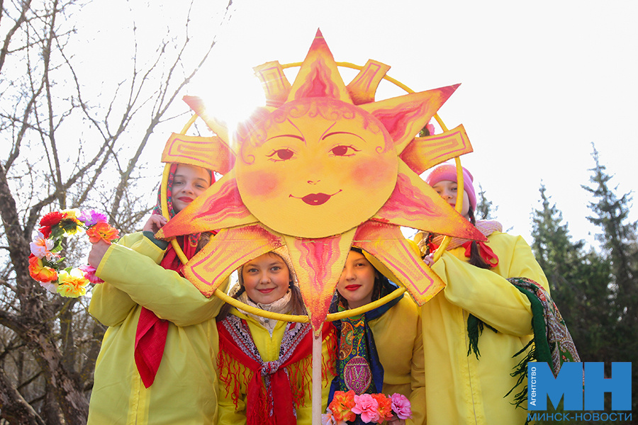 В Минске отметят Масленицу с весельем и блинами