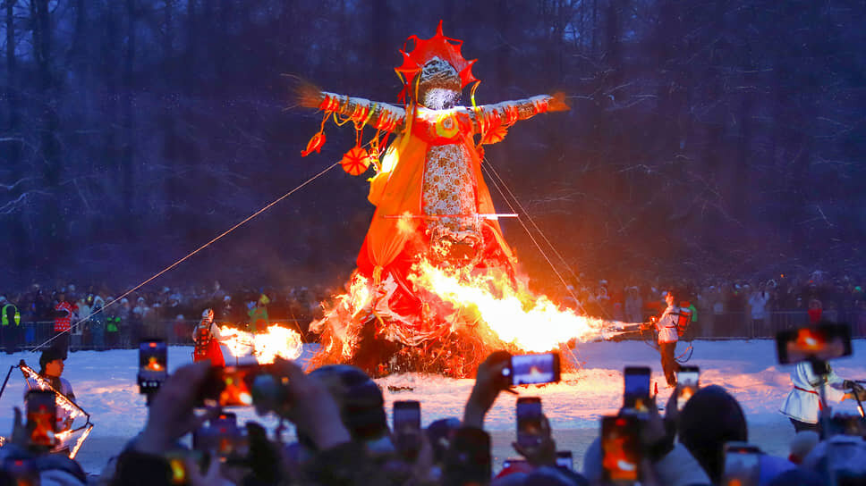 Как встретили весну на Масленице
