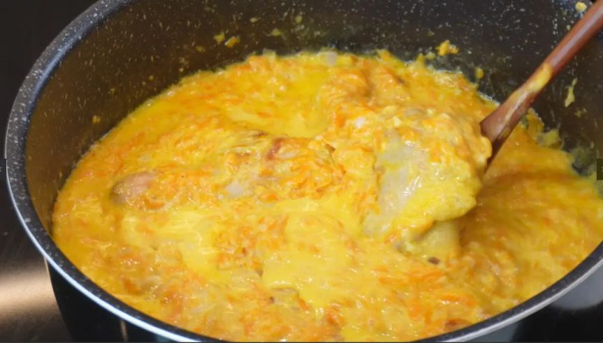 Кролик в сливочно-морковном соусе: настоящая кулинарная находка