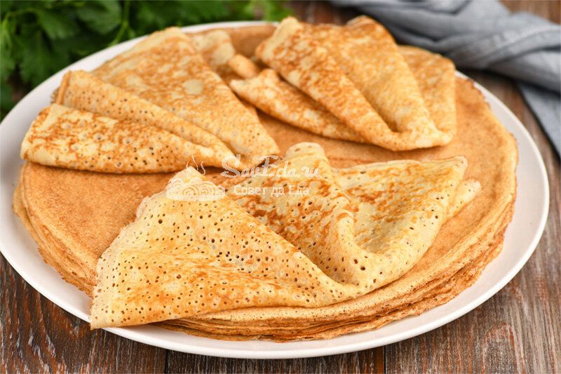 Тонкие блинчики: 3 простых рецепта, которые вас удивят