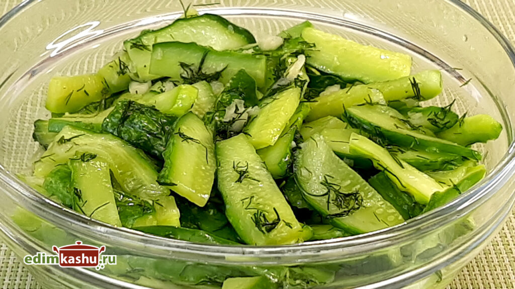 Скоростная закуска: малосольные огурцы за считанные минуты