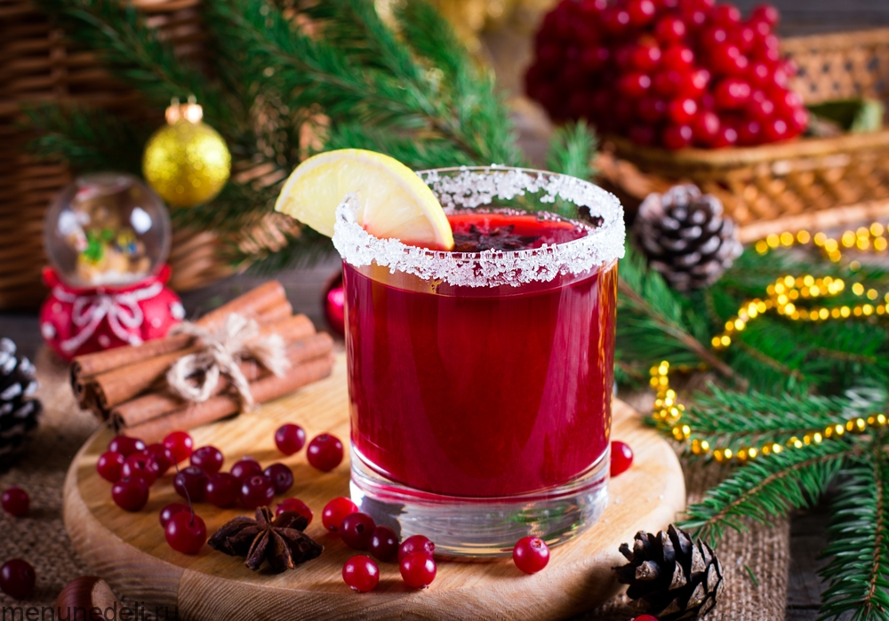 Клюквенный пунш: идеальный напиток для зимних праздников