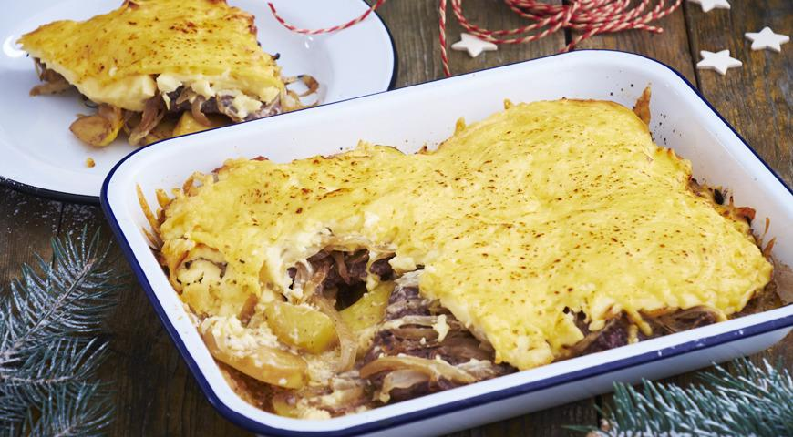 Волшебство картошки с мясом по-французски: простое, но изысканное блюдо