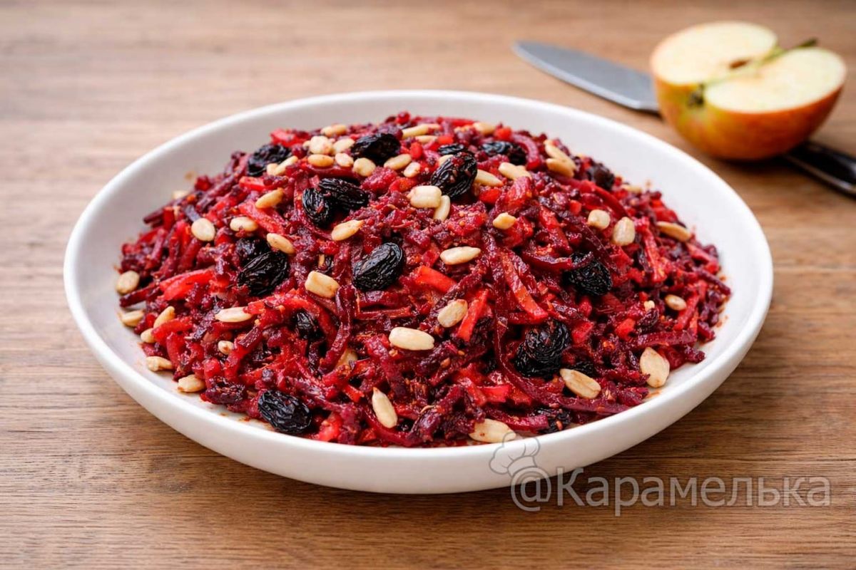 Салат из свеклы: свежий и полезный вариант без майонеза