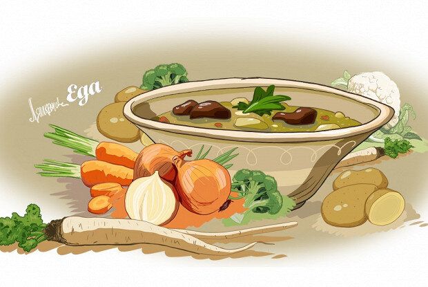 Секреты приготовления насыщенного супа из потрохов