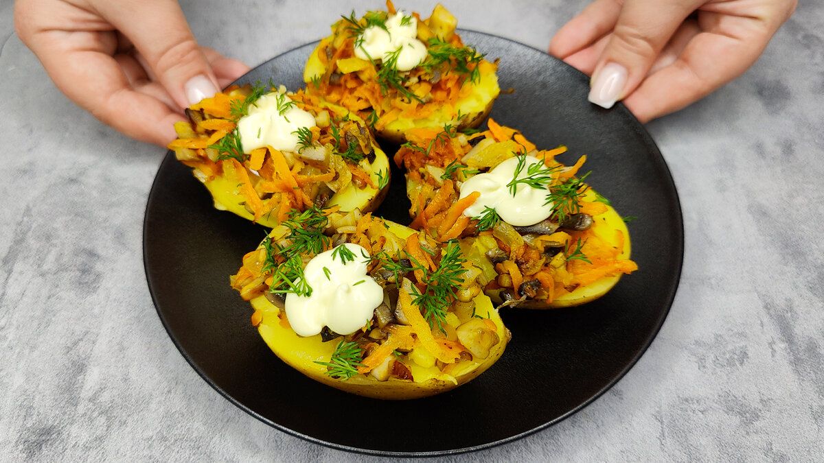 Картошка с грибами: простой рецепт для поста и не только