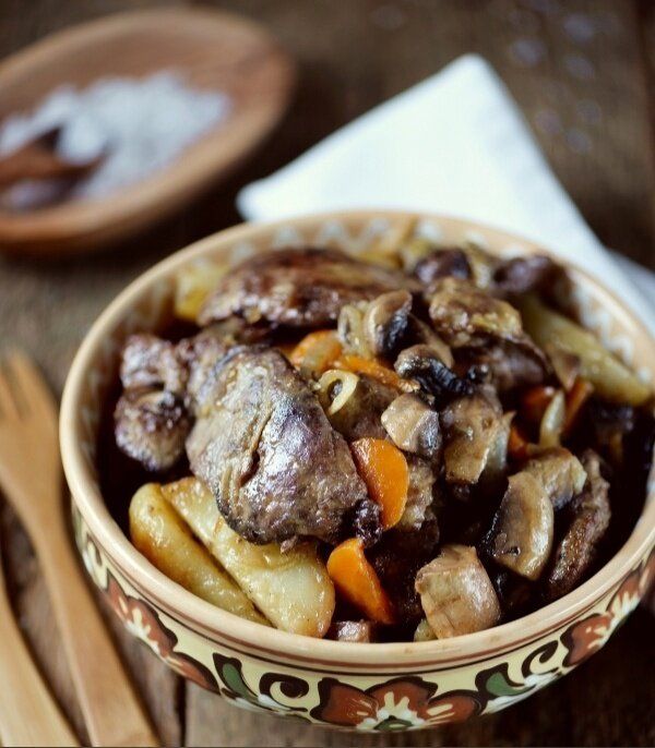 Как приготовить жареную картошку с печенью: простой рецепт с ярким вкусом