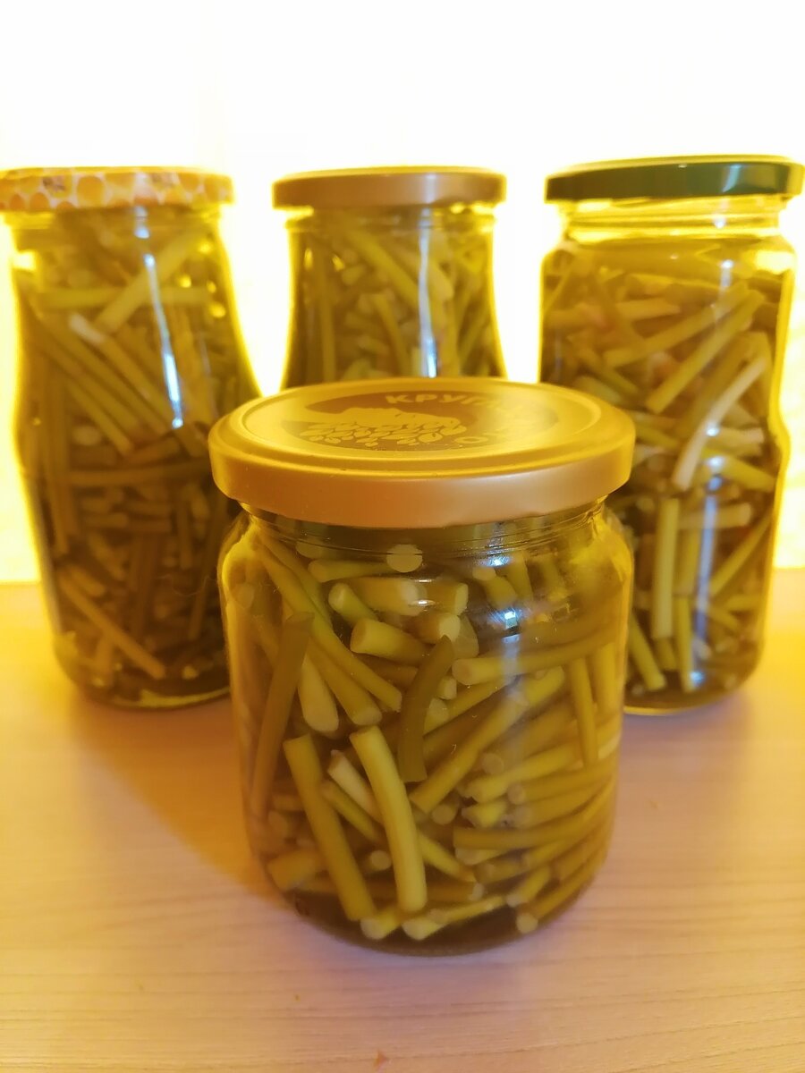 Как заготовить маринованные чесночные стрелки на зиму: простой и вкусный рецепт