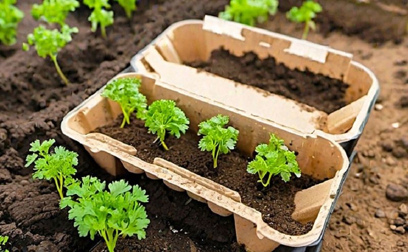 Простой способ посева петрушки для гарантированных всходов