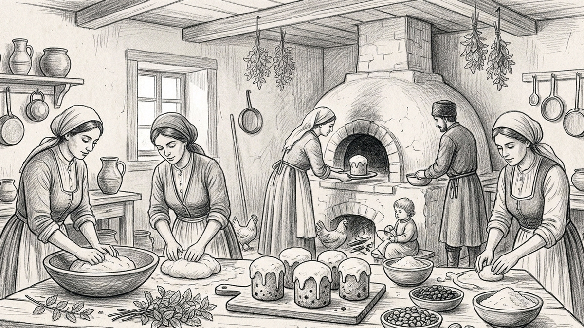 Как Барбаре Джорджадзе-Эристави вдохнула жизнь в грузинскую пасху