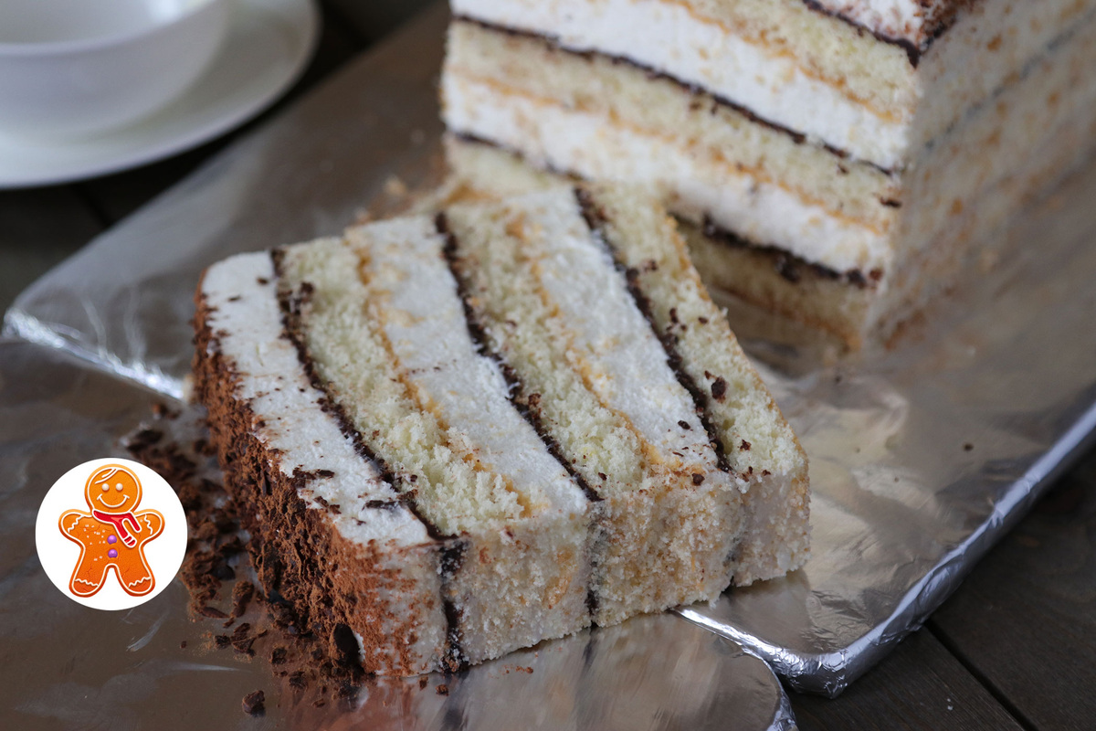 Нежный швейцарский творожный торт