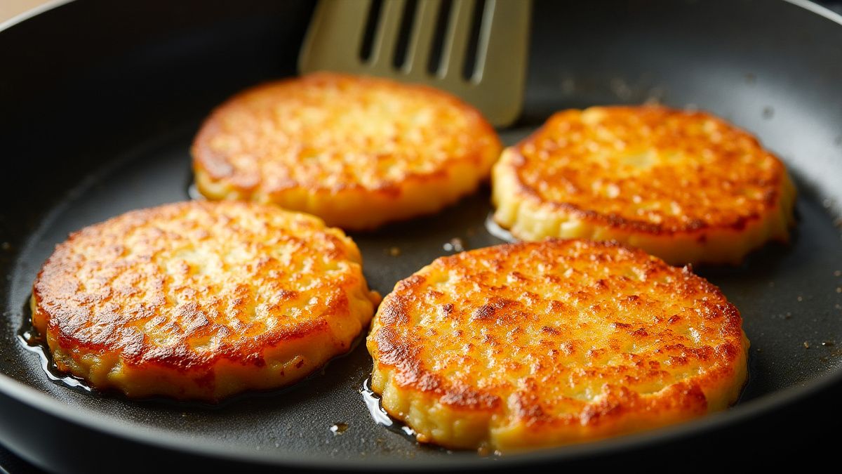 Попробуйте картофельные оладьи с сыром и куркумой: новое блюдо для вашей кухни