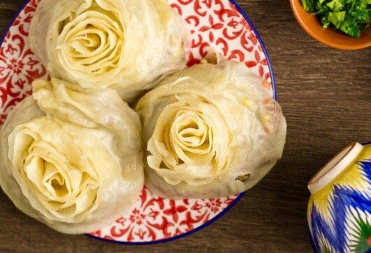 Узбекские гуль-хунон: ароматные пельмени, которые порадуют любого