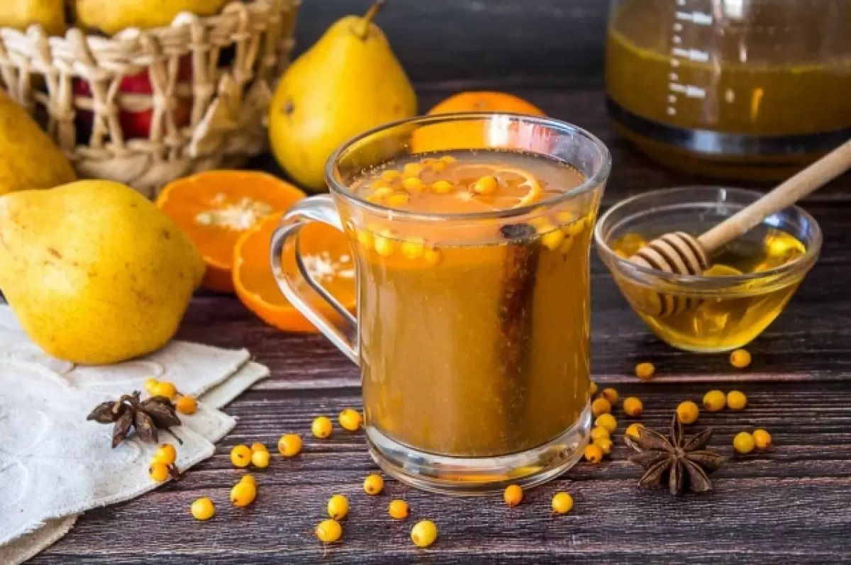 Облепиховый чай с апельсином и корицей: наслаждение блюзом вкуса и здоровья