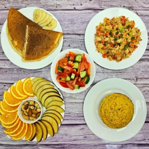 Рацион на день для похудения: 1400 калорий