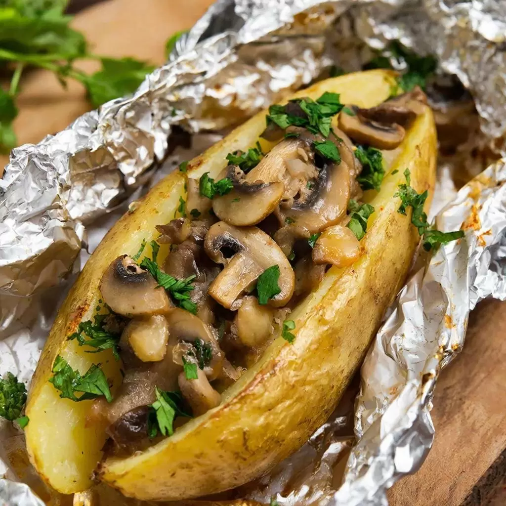 Вкуснейшее постное блюдо: грибной крош-картош для вашего стола