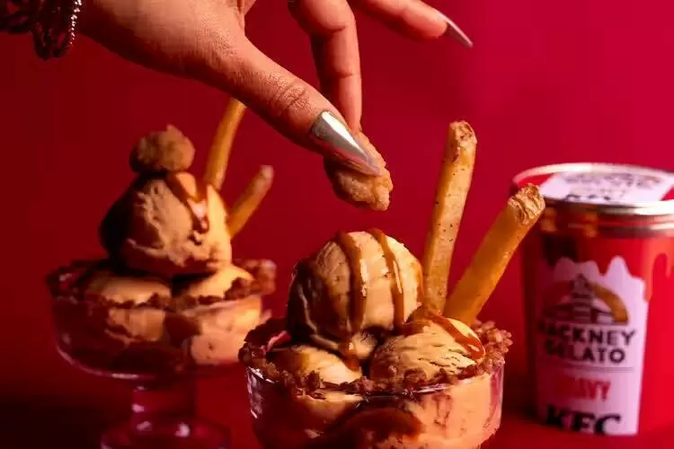 Куриное мороженое: необычный десерт от KFC покоряет Великобританию