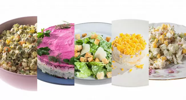 Новый год на тарелке: традиционные салаты, которые станут любимыми