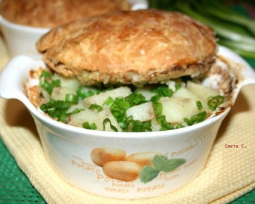 Восхитительное мясное блюдо под хрустящей корочкой