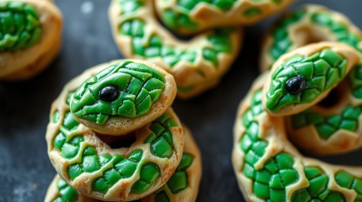 Печенье «Змейки»: волшебный угощение для Года Змеи