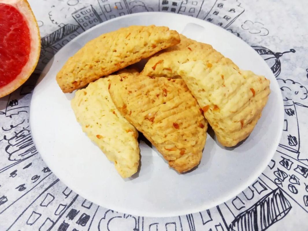 Грейпфрутовое печенье: легкий и вкусный рецепт для домашних посиделок