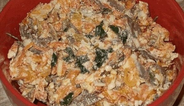 Салат из свиного сердца: нежность на вашем столе