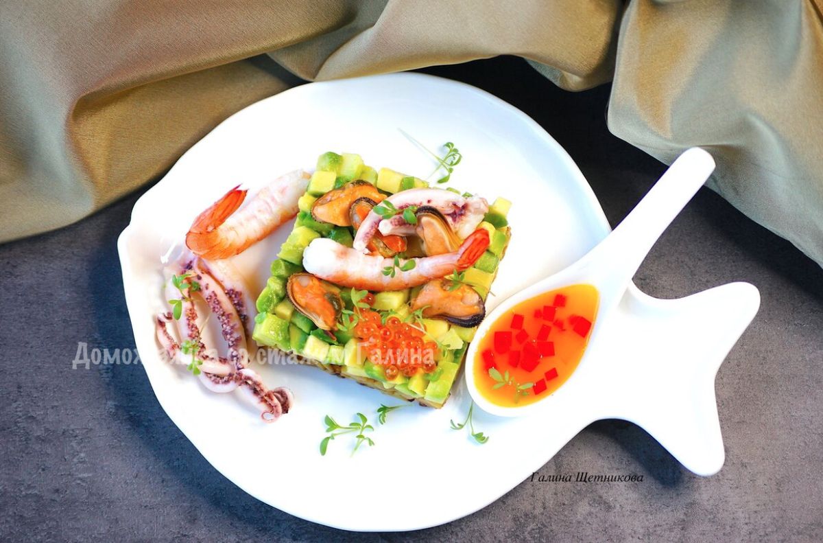 Салат с морепродуктами: свежий взгляд на вкусы у моря