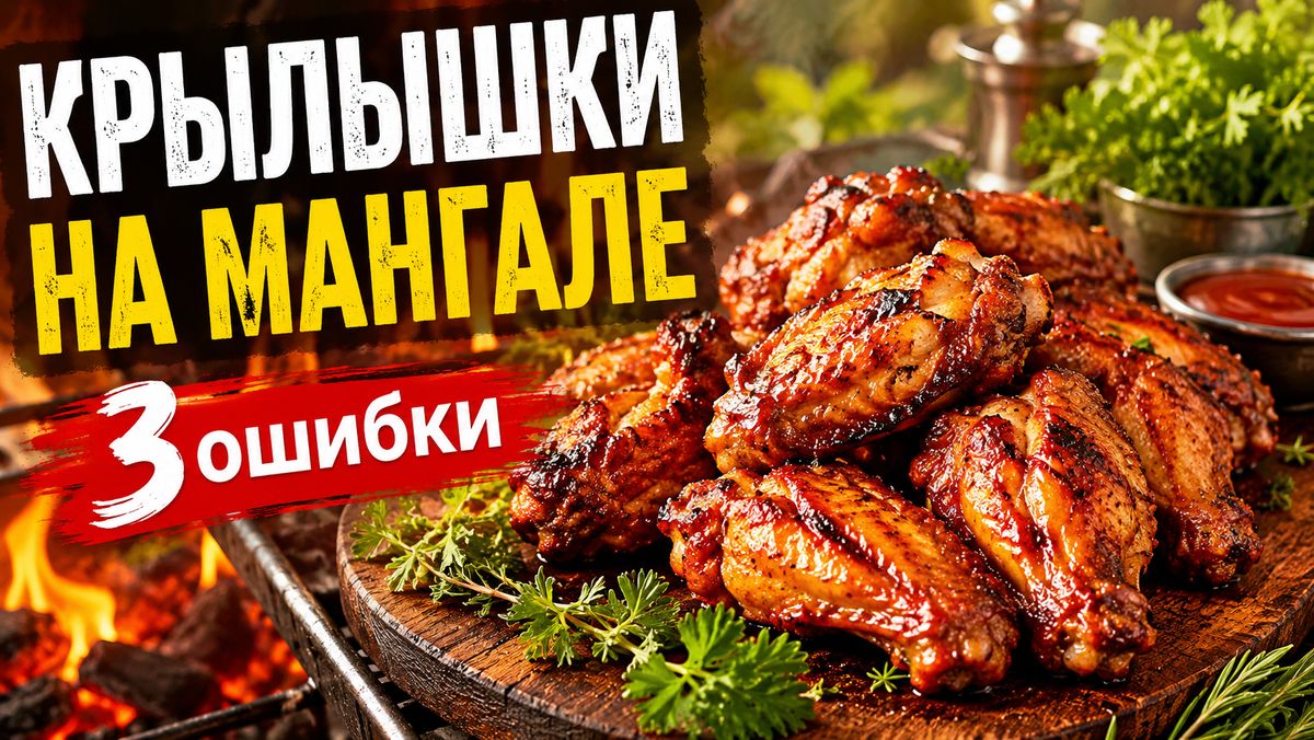 Как правильно grilled chicken wings: избегаем 3 распространенных ошибок