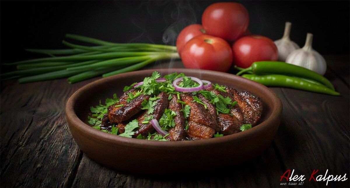 Говядина, жареная в вине: откройте грузинскую кулинарную тайну